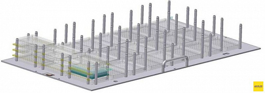 Платформа M для планшет (в 4 уровня), для Multitron / Multitron Standard / Orbitron, Infors