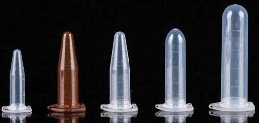 Пробирки 1,5 мл типа Эппендорф, до 30000 g, нестерильные, с замком Safe-Lock, градуированные, бесцветные, Nest, Китай