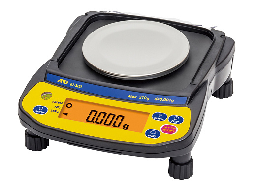 Весы прецизионные, 210 г/0,01 г, внешняя калибровка, EJ-300, A&D