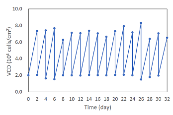 Среда ACgro CD может поддерживать непрерывное пассирование клеток Vero