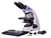Микроскоп Magus Bio 250B, прямой, бинокуляр/тринокуляр, СП, планахромат 4×, 10×, 40×, 100× (комплект)