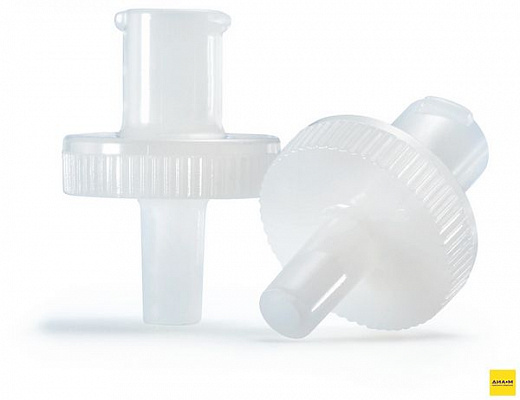 Фильтрующая насадка, d пор 0,45 мкм, d мембраны 13 мм, политетрафторэтилен (PTFE), Millex-HV, 100 шт. Фото 2