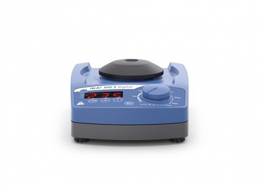 Вортекс 3 000 об/мин, амплитуда 4,5 мм, таймер, сменные платформы, MS 3 digital Фото 2