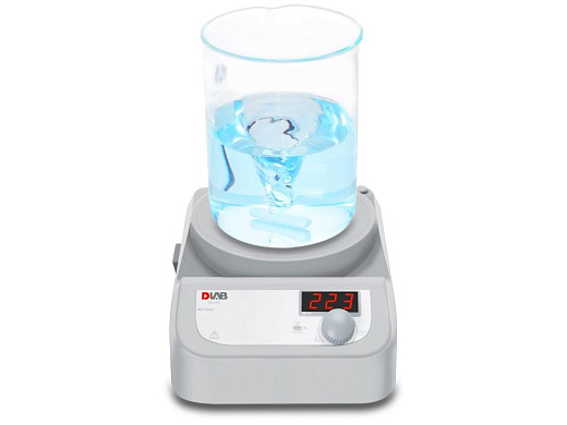 Магнитная мешалка без нагрева, объём по воде 3 л, d платформы 135 мм, 0-1500 об/мин, MS-PA, DLab, Китай