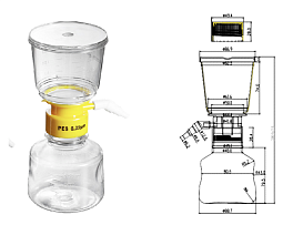 Система фильтрации Extracto 250 мл, GVS