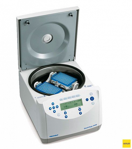 Центрифуга до 17500 об/мин, 30130 g, без ротора, управление ручками, 5430