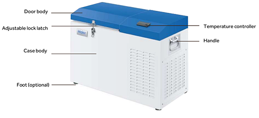 Морозильник для транспортироки, 15 л,  -40 …  -80 °C, DW-80WZ15, Haier