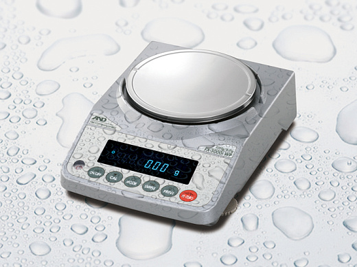 Весы прецизионные, 220 г/0,001 г, внутренняя калибровка, IP 65, DX-200WP, A&D