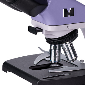 Микроскоп Magus Bio 250B, прямой, бинокуляр/тринокуляр, СП, ТП, ФК, Пол, планахромат 4×, 10×, 40×, 100×МИ