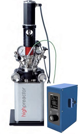 Мешалка верхнеприводная промышленная WB1800-EC в реакторной установке