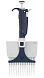 Автоматическая пипетка механическая 20-300 мкл, 12-канальная, Pipetman L P12X300L, Gilson