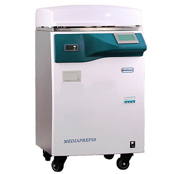Средоварка до 30 л, стерилизация от 70 до 130 °C, розлив от 25 до 80 °C, Mediaprep30, 1 шт., LabGeni, Китай