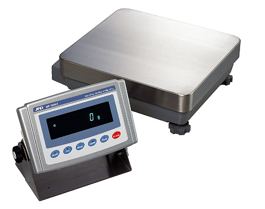 Весы технические, 101 кг/1,0 г, внутренняя калибровка, IP 65, GP-100KS, A&D