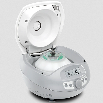 Центрифуга 15000 об/мин, 15100g, 12×0,2/0,5/1,5/2 мл, D2012 plus, DLab, Китай, с открытой крышкой