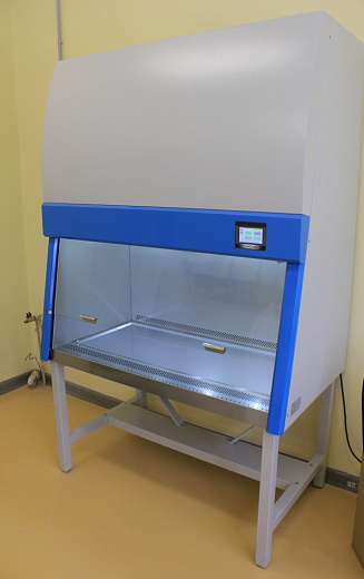 Бокс (шкаф) биологической безопасности, класс II (тип A2), вертикальный поток, ВА safe-1,8 с подставкой