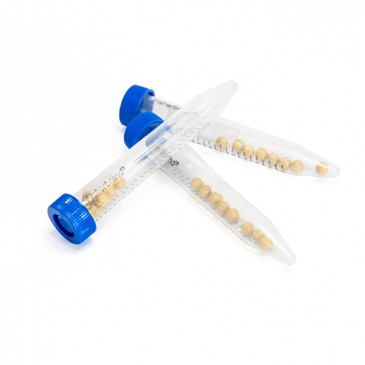 Пробирки 15 мл Lysing Matrix M, шарики керамические, покрытые оксидом циркония, d 6,35 мм Фото 1