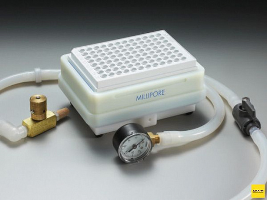 Вакуумный блок для твердофазной экстракции MultiScreen Vacuum Manifold для 96-планшет (Millipore)