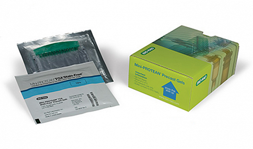 Гель полиакриламидный готовый Mini-Protean TGX, 8,6 х 6,7 см, 15 лунок, 15 мкл, 4-15%