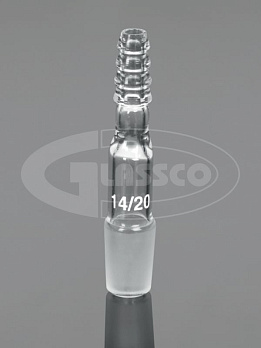 Переходник вакуумный, для аргона/азота, Glassco