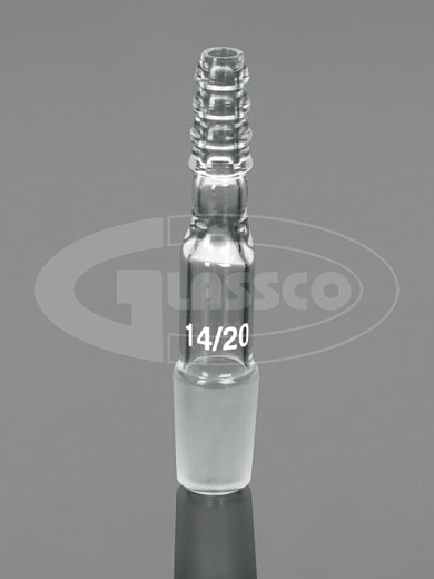 Переходник вакуумный, для аргона/азота, Glassco
