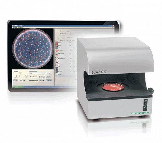 Счетчик колоний автоматический, цветной, 640х480, размер колоний 0,1 мм, Scan 500 Фото 2