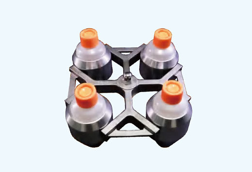 Адаптер для 250 мл конические, на 1 место каждый, максимально 4×250 мл в роторе 4×500 мл, круглый бакет, 4 шт., Shuke, Китай