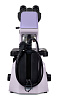 Микроскоп Magus Bio 240B, прямой, бинокуляр/тринокуляр, СП, планахромат 4×, 10×, 40×, 100× (вид сзади)