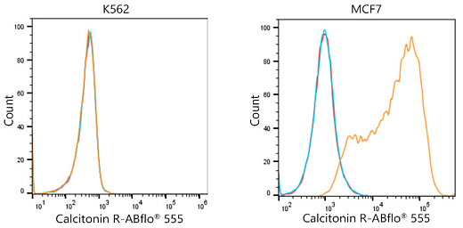 Антитела Anti-Mouse IgG (H+L) козьи, поликлональные, конъюгированные с ABflo 555, проточный цитометрический анализ 