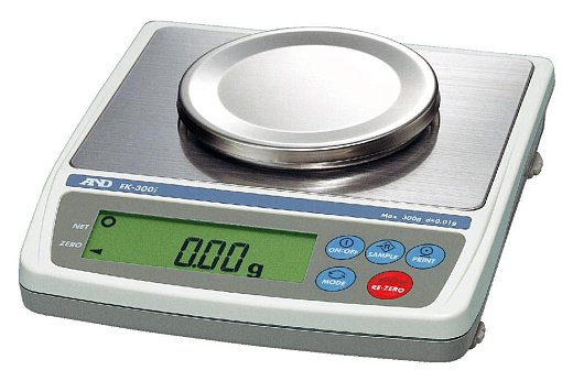 Весы прецизионные, 300 г/0,01 г, внешняя калибровка, EK-300i, A&D