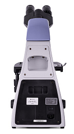 Микроскоп Magus Bio 250B, прямой, бинокуляр/тринокуляр, СП, планахромат 4×, 10×, 40×, 100× (вид сзади)