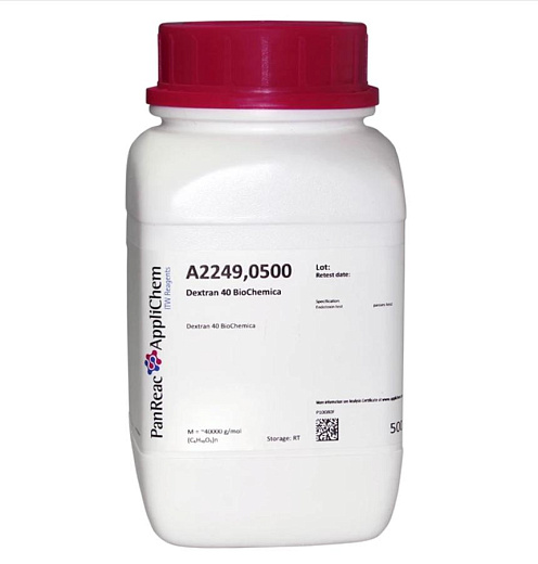 Декстран 40000, PanReac Applichem, 500 г