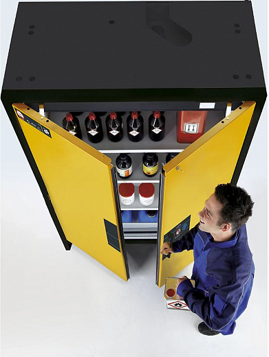 Шкафы для хранения ЛВЖ, 90 мин, ширина 59 – 119 см, распашные двери с системами AGT и TSA  Q-PEGASUS-90 Фото 8